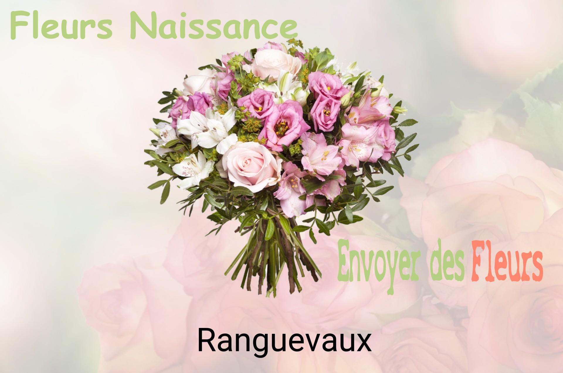 Bouquet de fleurs de naissance livré à Ranguevaux